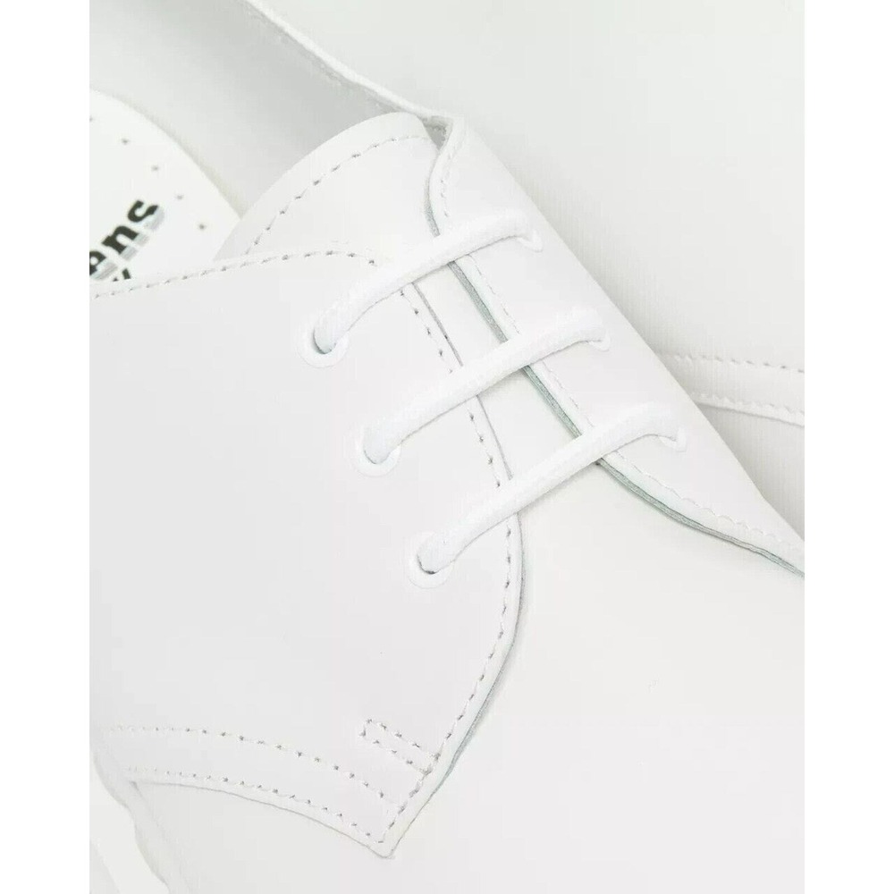 Dr. Martens 1461 Pride Shoes US M6 US W7 White Leather Rainbow Stripe Classic - Picture 6 of 7